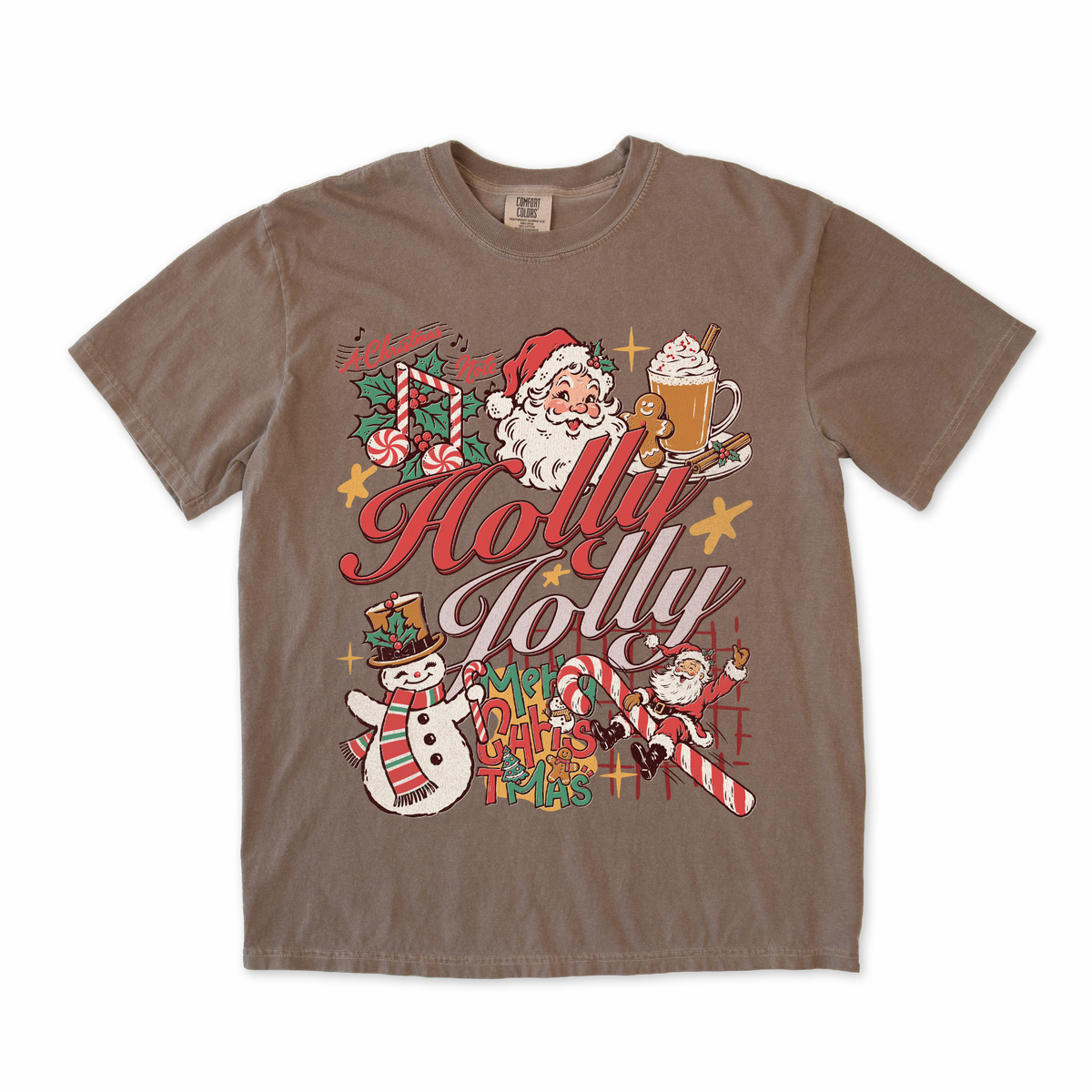 Holly Jolly Collage Tee