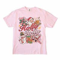 Holly Jolly Collage Tee