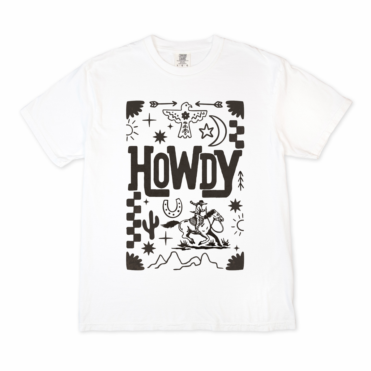 Howdy Desert Boho Tee