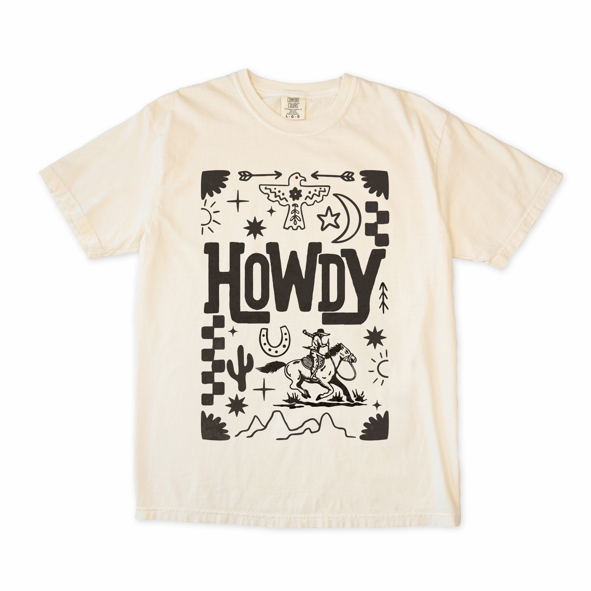 Howdy Desert Boho Tee