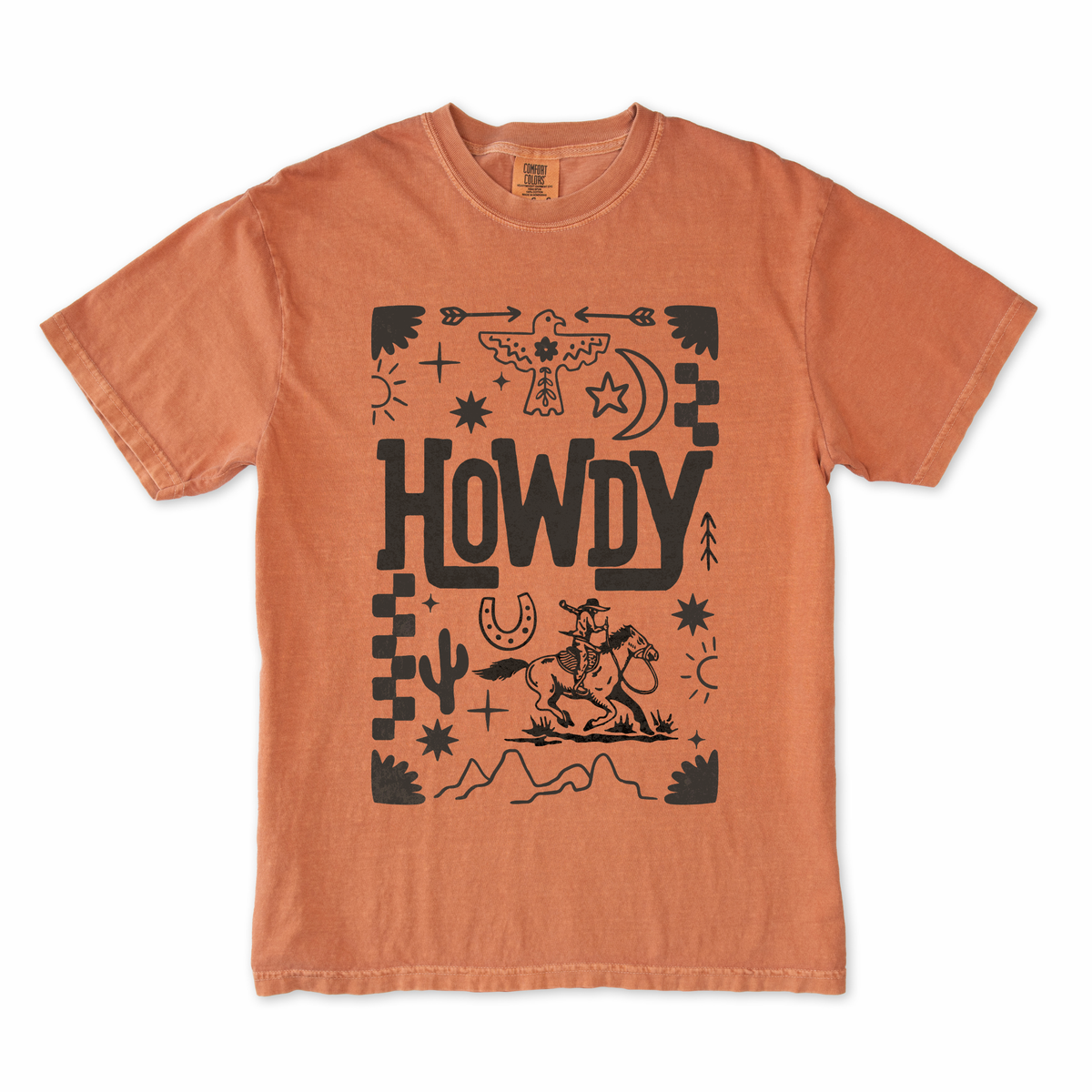 Howdy Desert Boho Tee