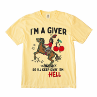 Give em Hell Cowgirl Tee