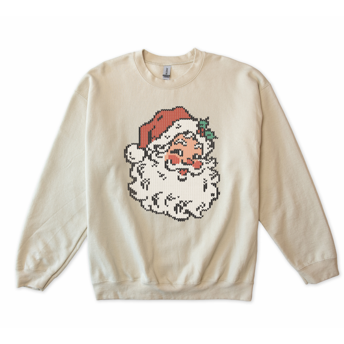 Knitted Santa Sweatshirt