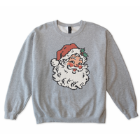 Knitted Santa Sweatshirt