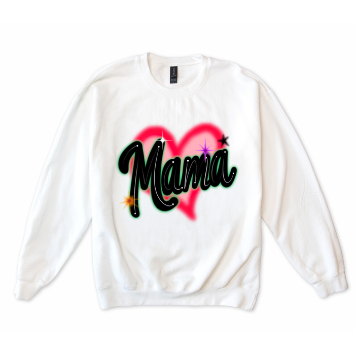 Mama Airbrush Sweatshirt