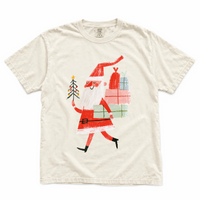 Whimsical Santa Tee