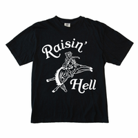 Raisin' Hell Cowgirl Tee