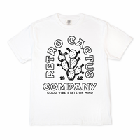 Retro Cactus Company Tee