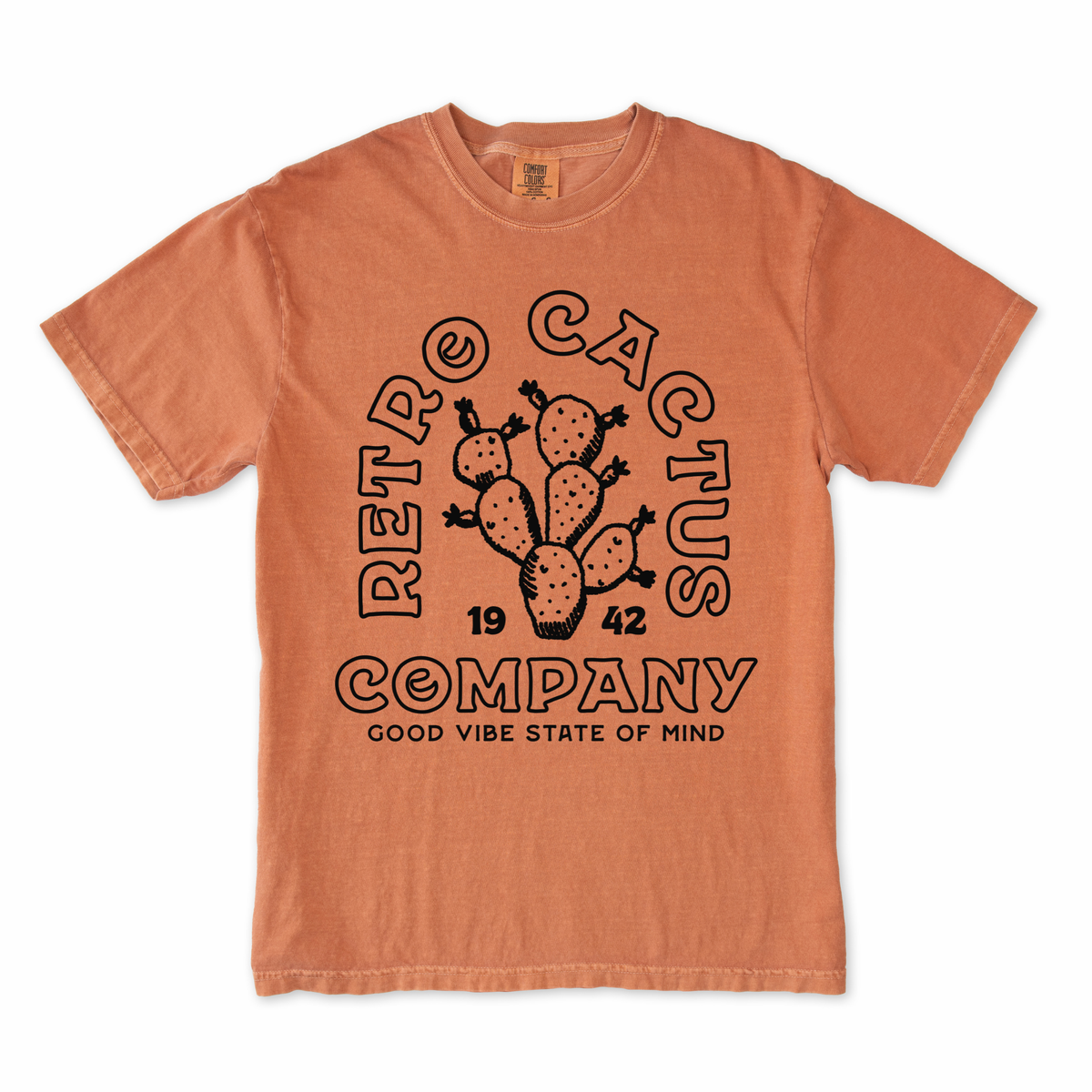 Retro Cactus Company Tee