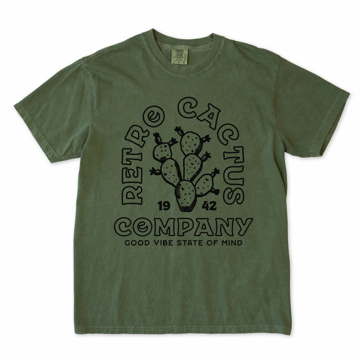 Retro Cactus Company Tee