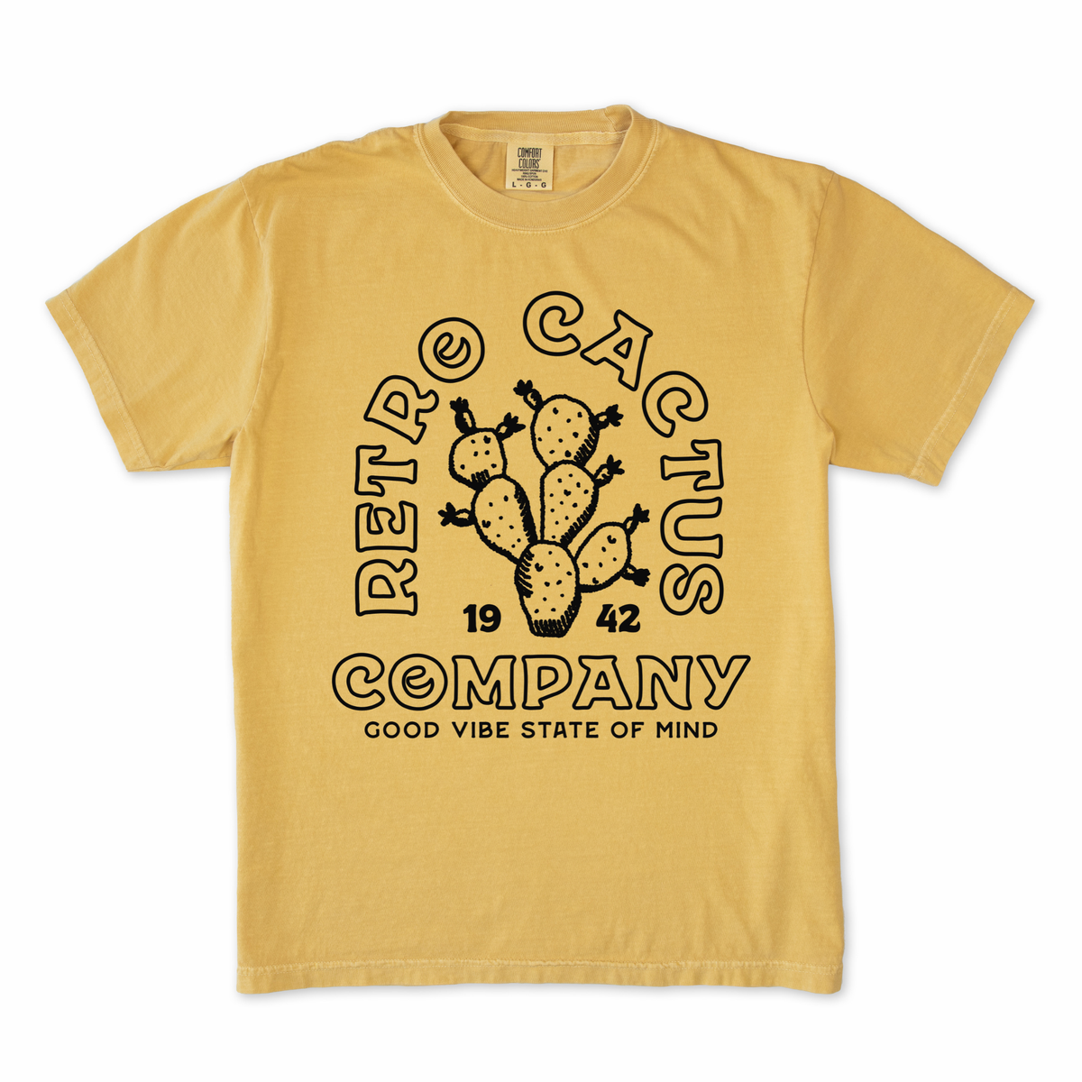 Retro Cactus Company Tee