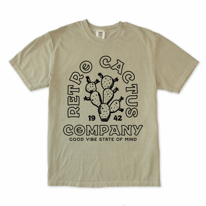 Retro Cactus Company Tee