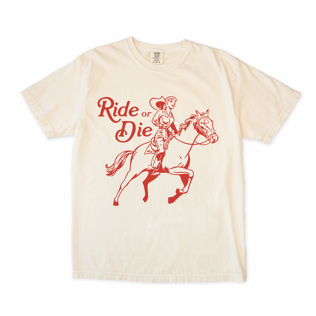 Ride or Die Cowgirl Tee
