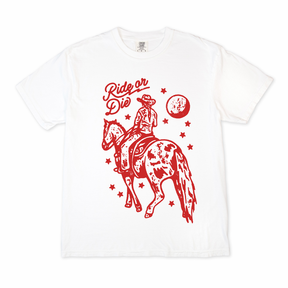 Ride or Die Cowgirl Tee