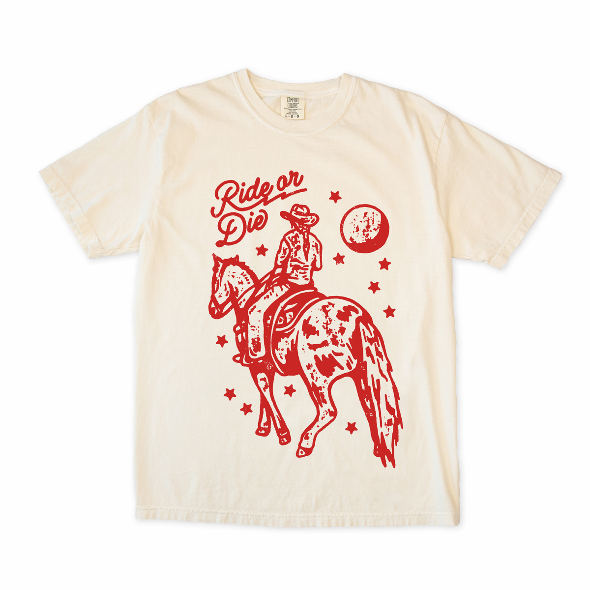 Ride or Die Cowgirl Tee