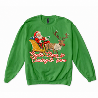 Santa Claus is Coming to Town Sweatshirt