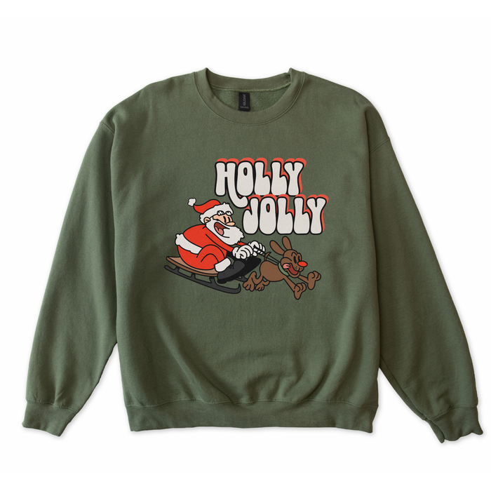Holly Jolly Santa Sweatshirt