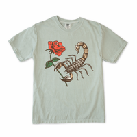 Scorpion with Rose Tee