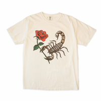 Scorpion with Rose Tee