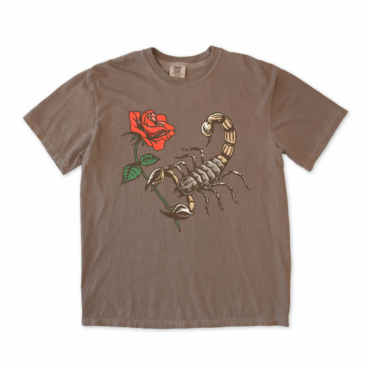 Scorpion with Rose Tee