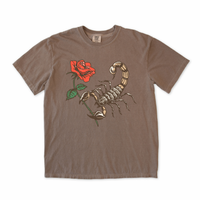 Scorpion with Rose Tee