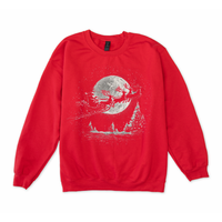 Moonlit Santa Sweatshirt