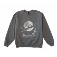 Moonlit Santa Sweatshirt