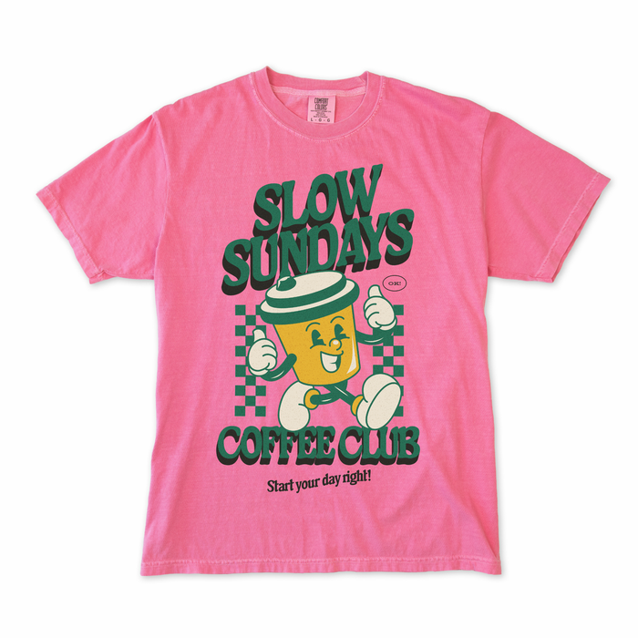 Slow Sundays Coffee Club Tee