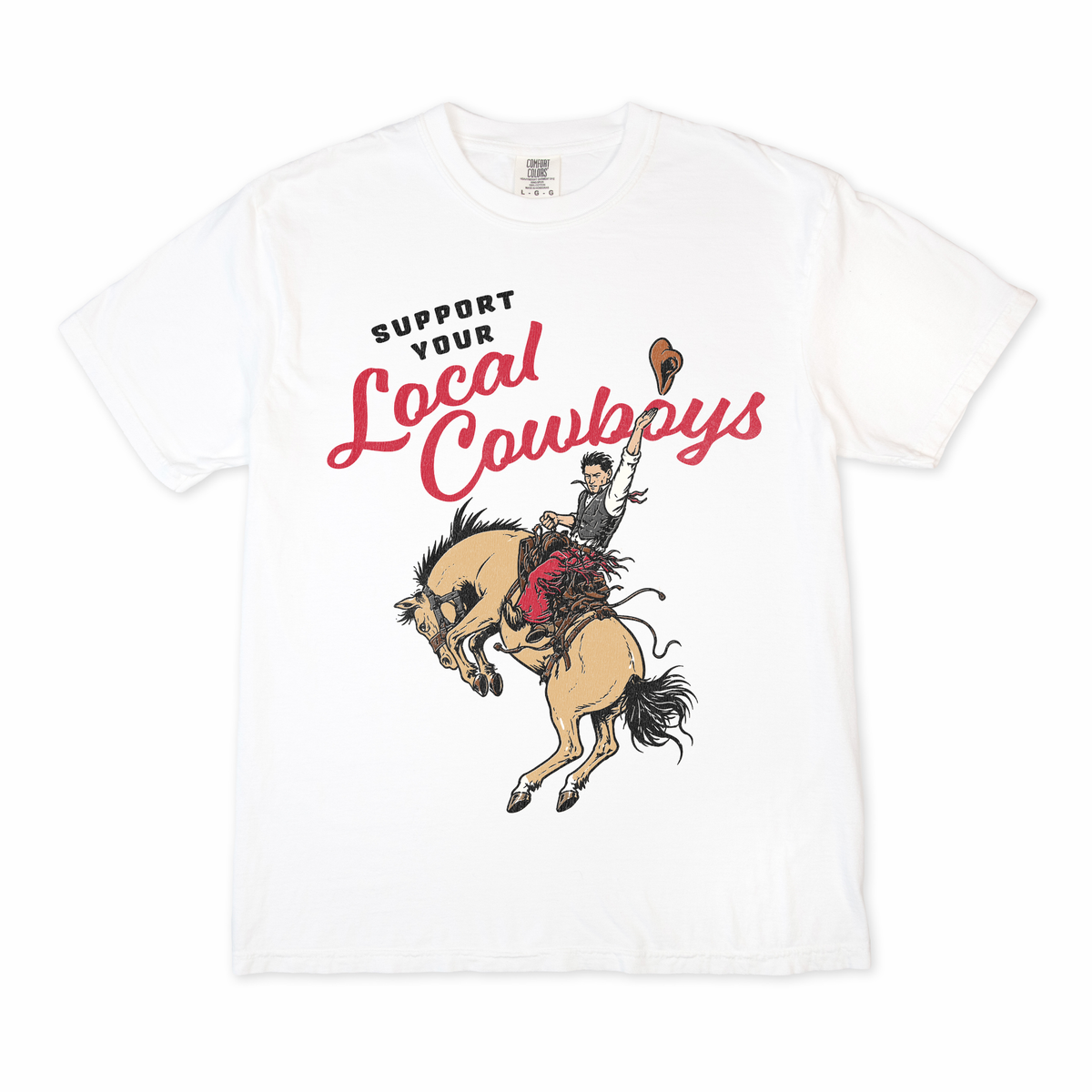Support Your Local Cowboys Club Tee