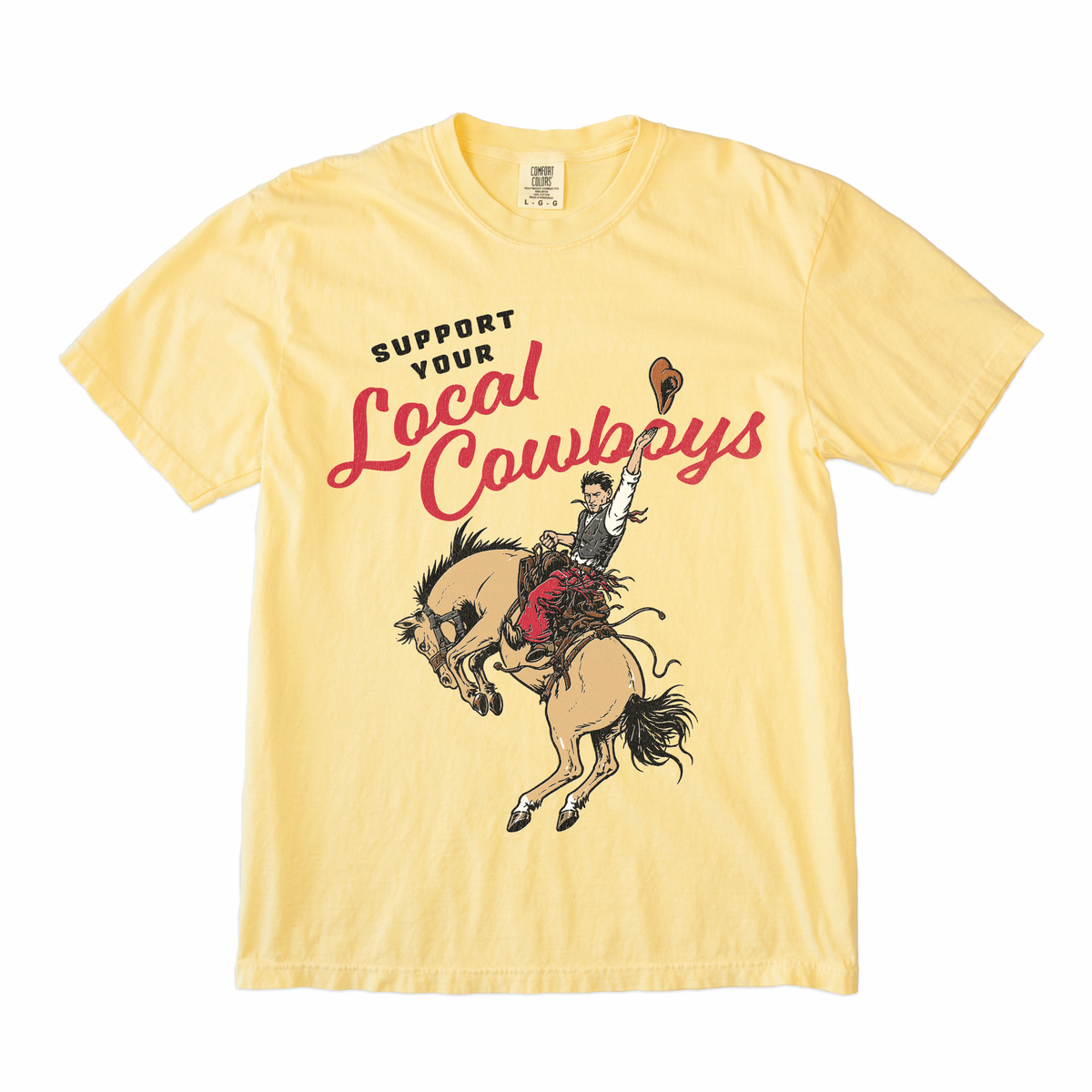 Support Your Local Cowboys Club Tee