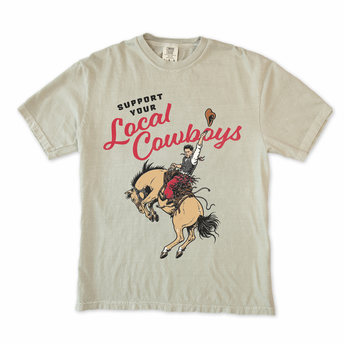 Support Your Local Cowboys Club Tee