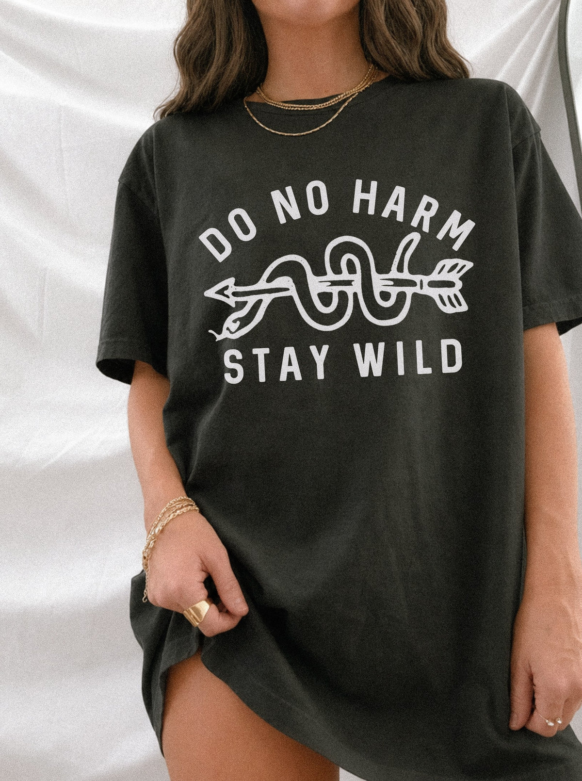 Do No Harm Stay Wild Tee