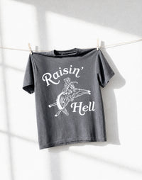 Raisin' Hell Cowgirl Tee