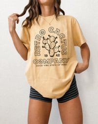 Retro Cactus Company Tee