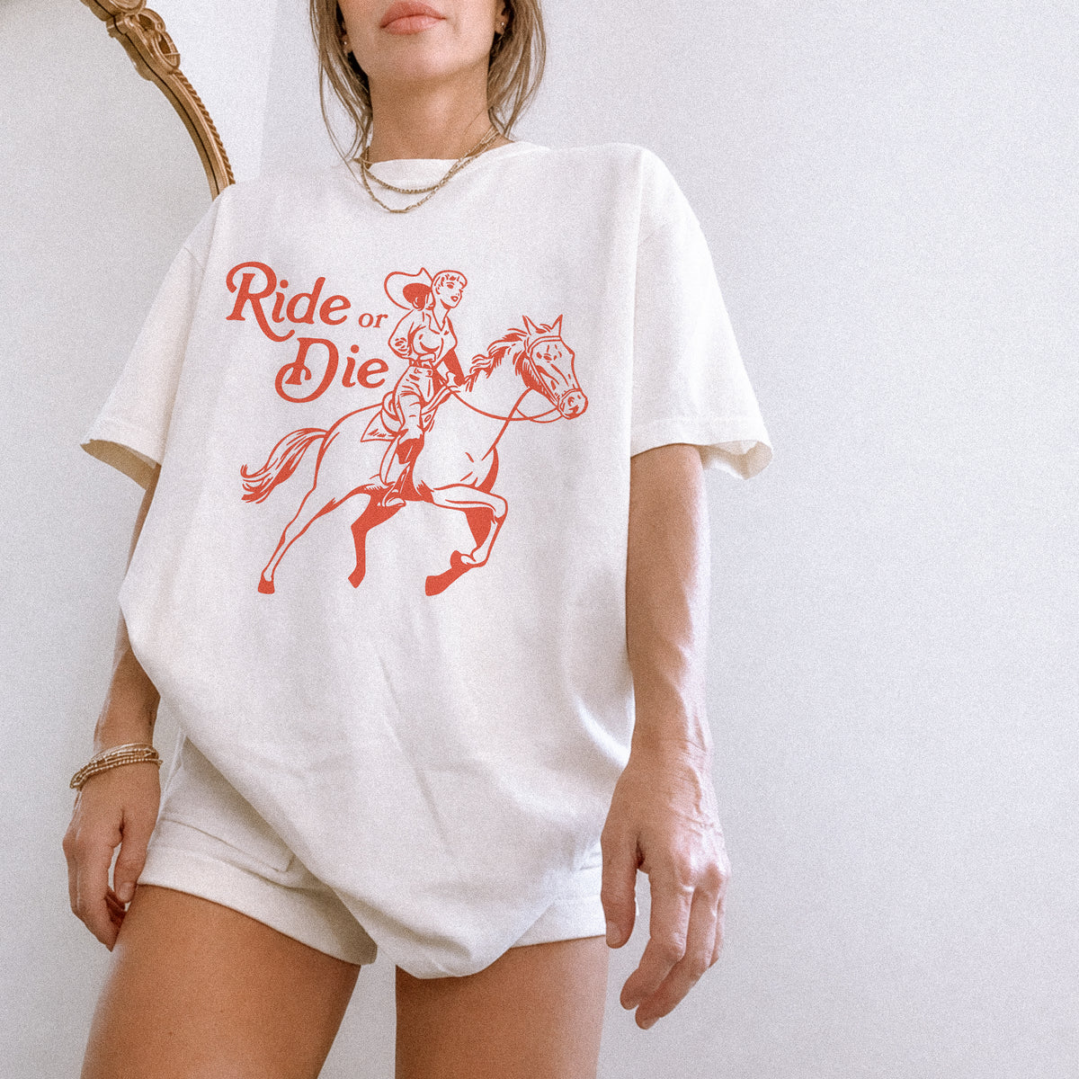 Ride or Die Cowgirl Tee