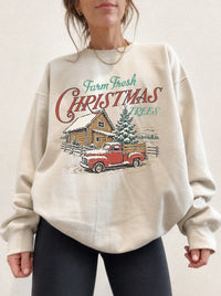 Farm Fresh Christmas Tree Farm Sweatshirt
