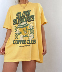 Slow Sundays Coffee Club Tee