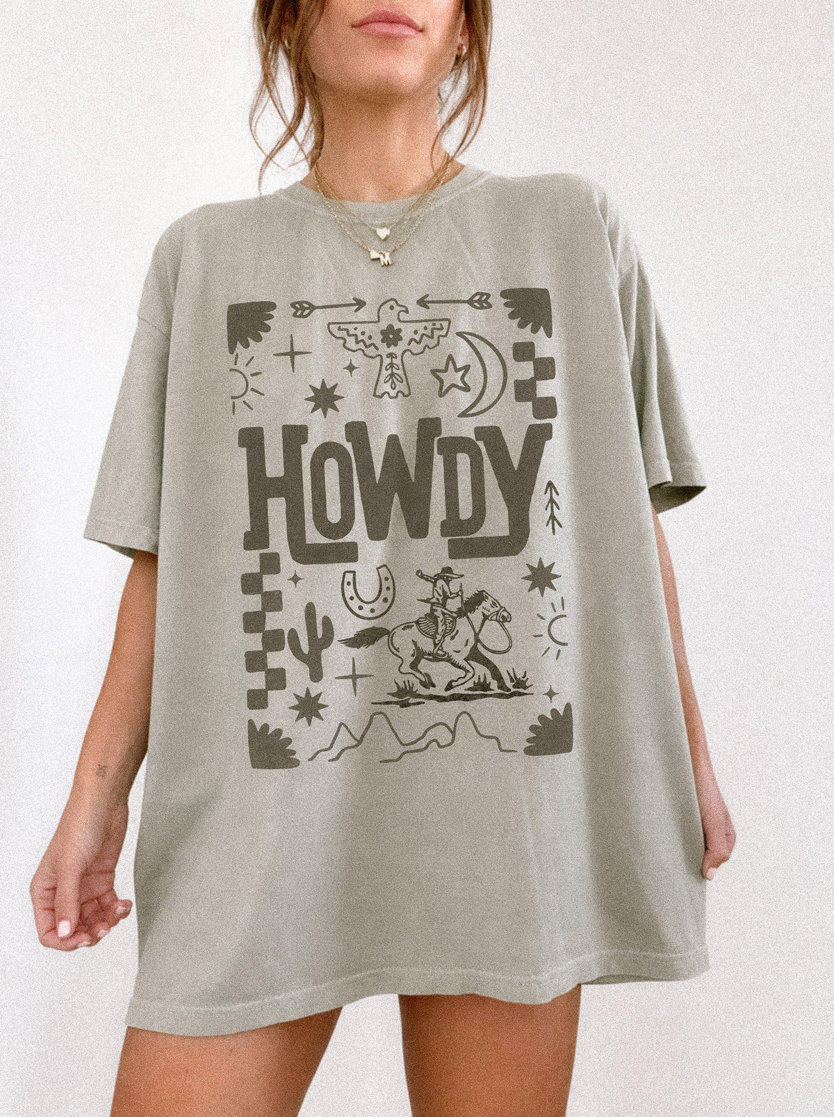 Howdy Desert Boho Tee