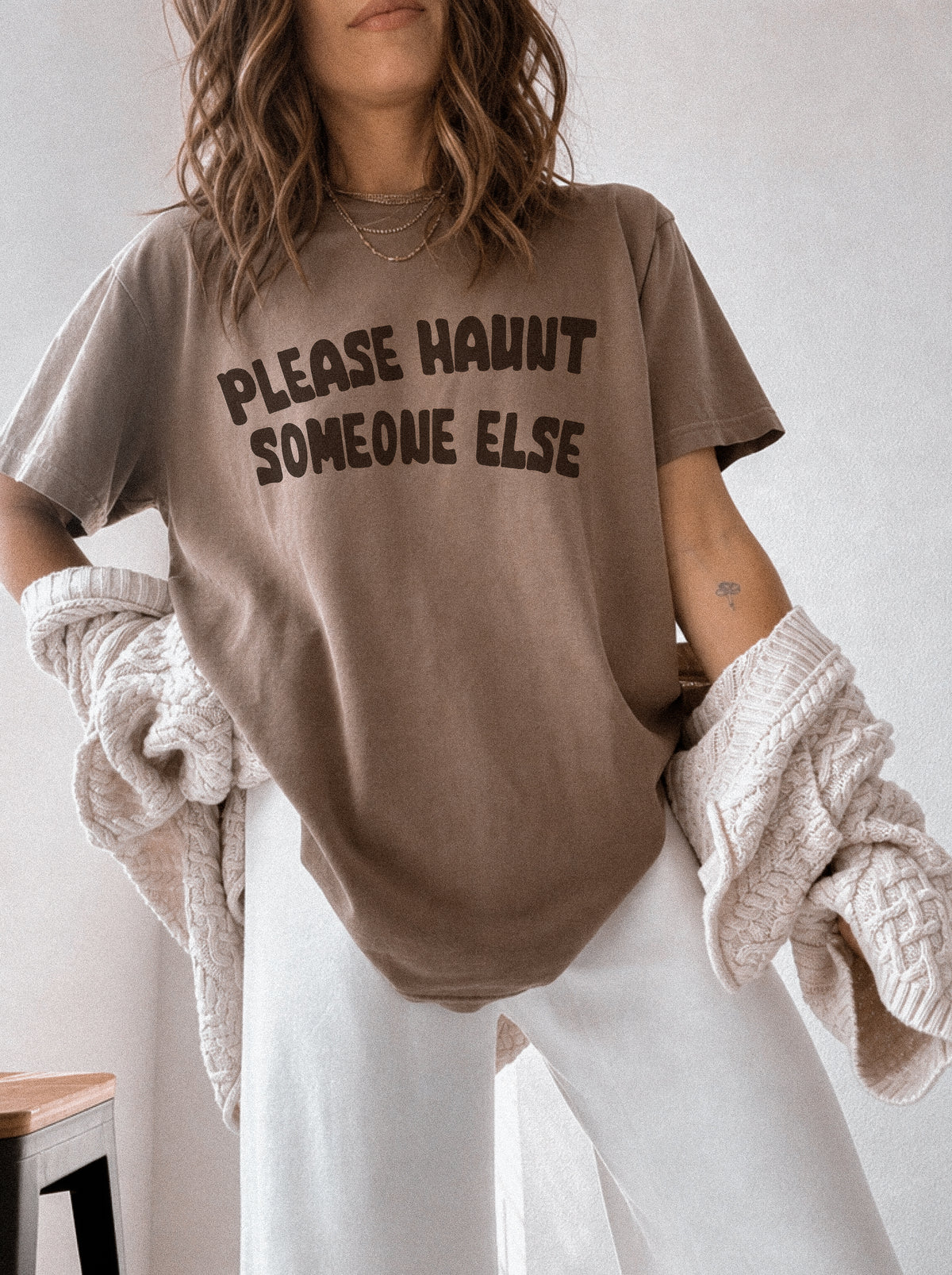 Please Haunt Someone Else Tee