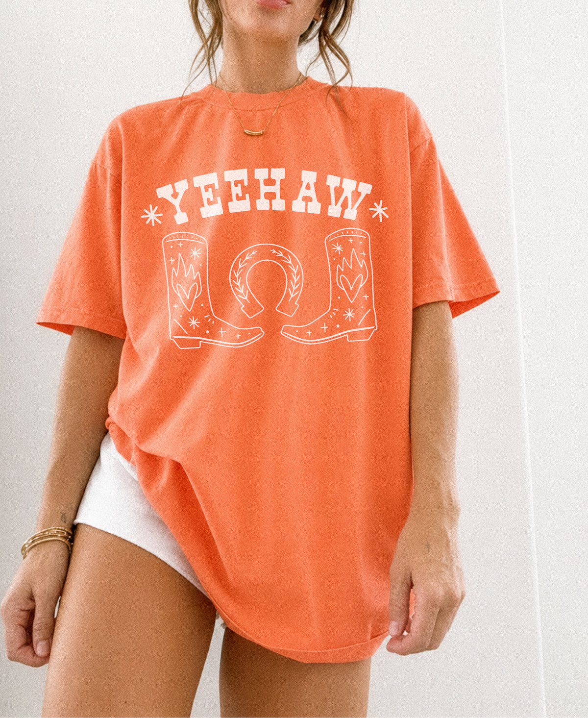 Yeehaw Boho Boots Tee