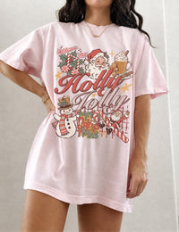 Holly Jolly Collage Tee