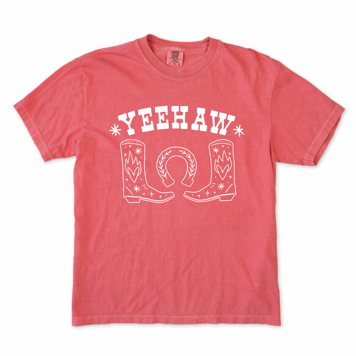 Yeehaw Boho Boots Tee
