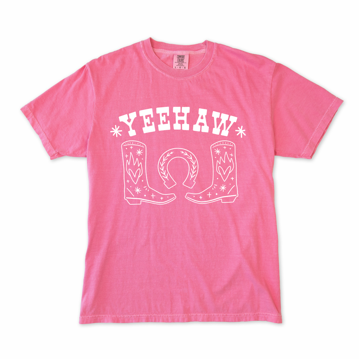 Yeehaw Boho Boots Tee